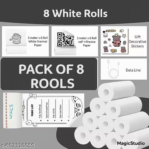 The New Mini Camera Printer: Instant Black & White Prints Anywhere!