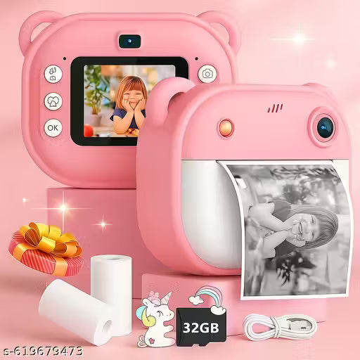 The New Mini Camera Printer: Instant Black & White Prints Anywhere!